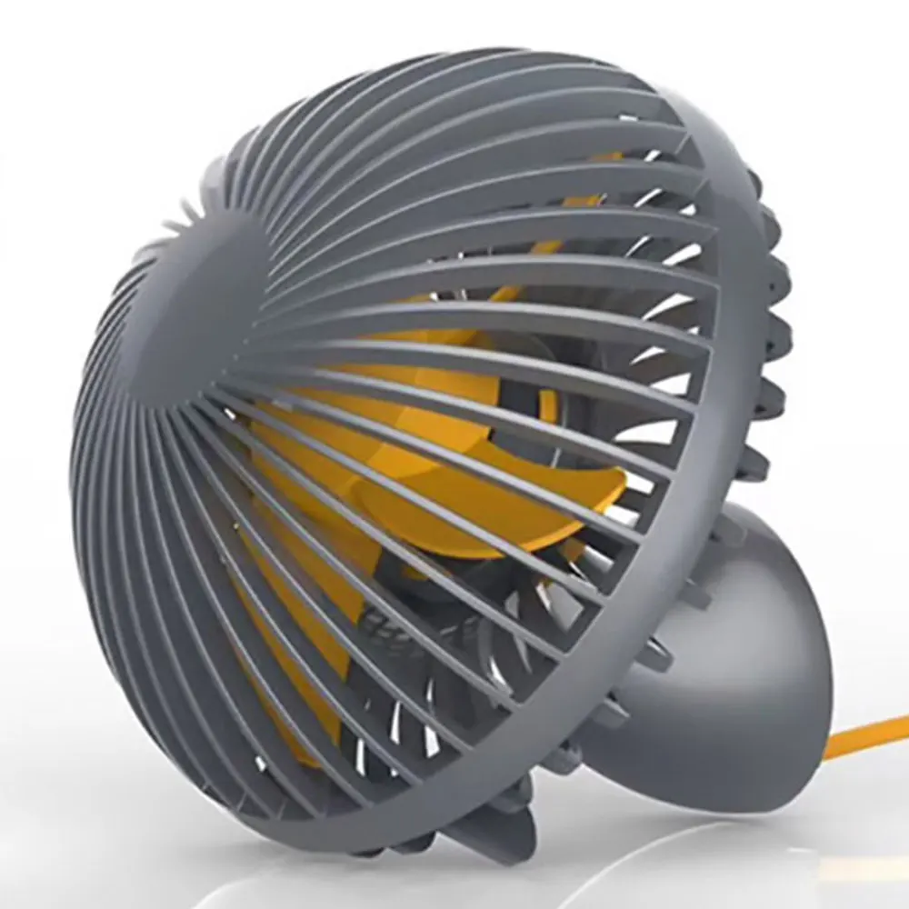 

Portable Mini Fan For Home Office Air Cooler ABS USB Electric Desktop Table Fan Super Quiet Creative Mushroom Fans 3 Gears