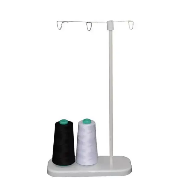 Two Cone Spools Thread Stand Rack Organizer for Overlock Sewing Machines