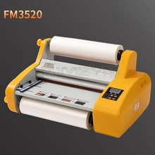Machine à plastifier en rouleau à chaud, avec affichage numérique simple et Double face, 1.3 m/min, FM3520 A3