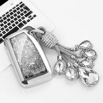 

TPU Quicksand Car Key Cover Case For Lexus NX GS RX IS ES GX RC 200 250 350 LS LX 450H 300H Car Styling Auto Key Shell Keychain