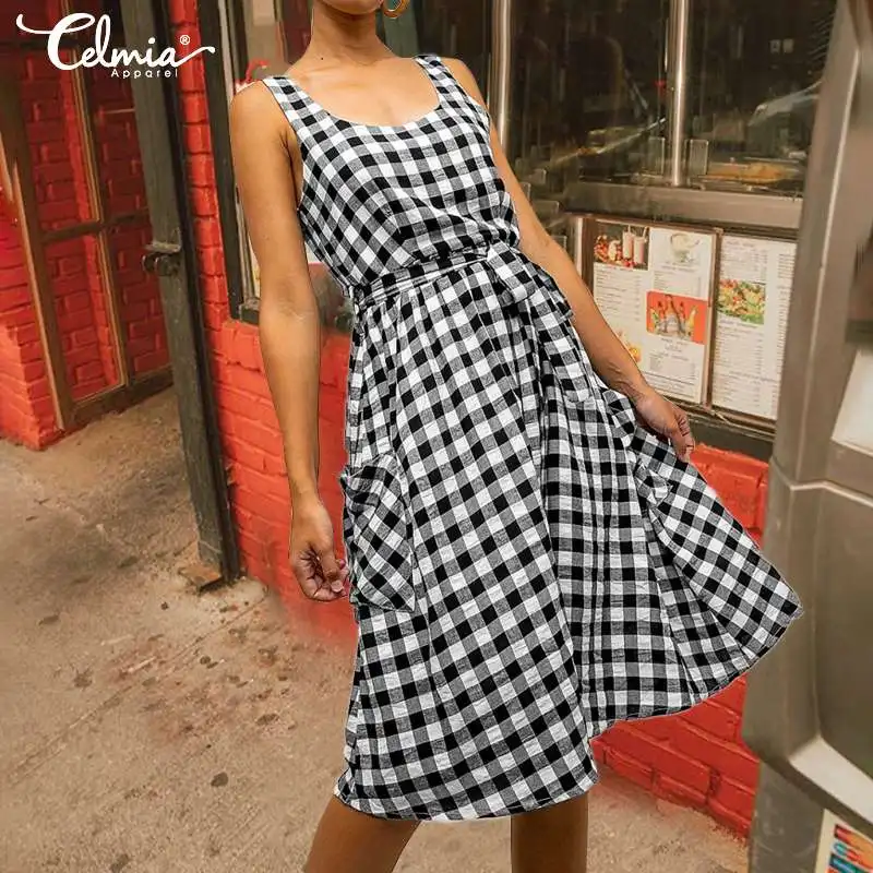 Plaid sundress Clearance