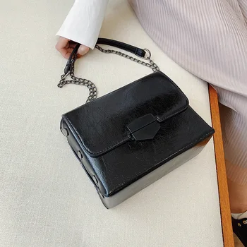 

Brand Original Design Retro Bag For 2020 New Messenger Bag Chain Single Shoulder Bag Fashion Square Bag