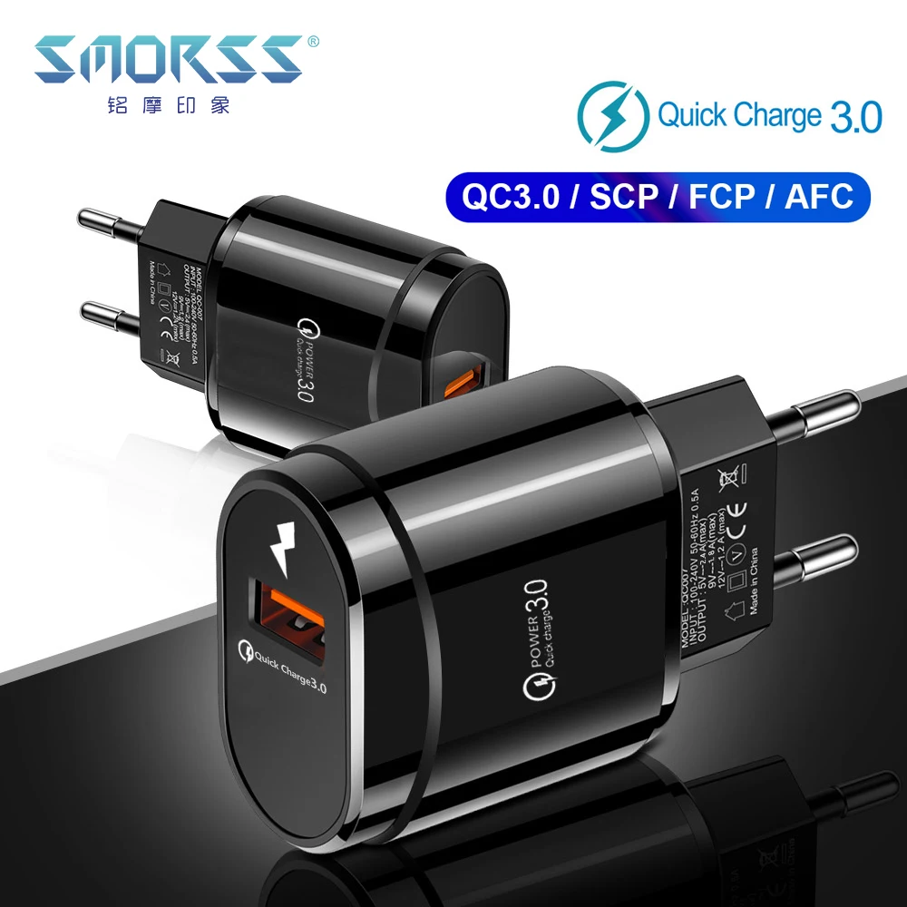 Быстрая зарядка 3,0 USB зарядное устройство EU US переходник для iPhone QC3.0 Быстрая зарядка для samsung Xiaomi huawei зарядное устройство для мобильного телефона