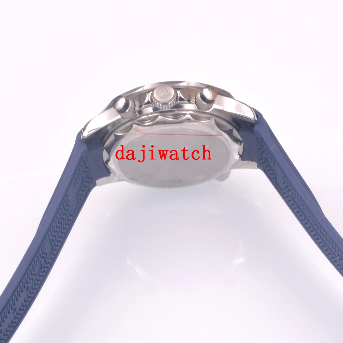 CoRGEUT41mm Bliger Повседневная мода GMT синий циферблат Мужские кварцевые часы, сапфировое стекло, вращающаяся керамическая панель, Синяя Нейлоновая Резина