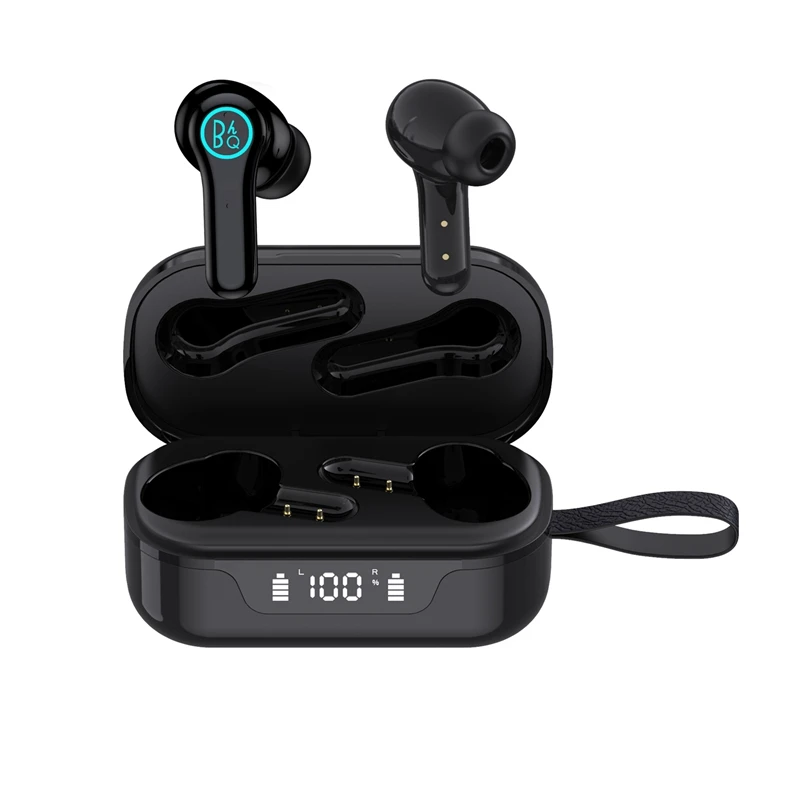 ANC PRO LED Display Wireless Bluetooth Earphones TWS Bluetooth 5 0 Press Control Sports Headphones