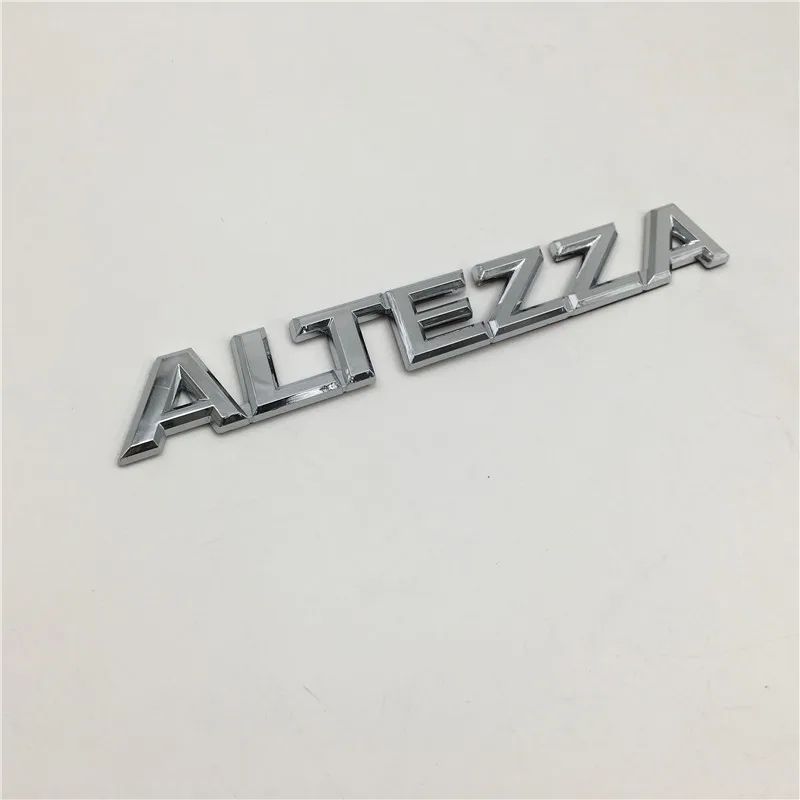 Для Toyota altezza Эмблема для задней багажник логотип хром значок наклейки в виде букв