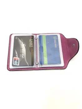 

Cow Leather Fashion Hasp Wallet Women Passport Holder Protector Covers Passports Organizer Holder Card Credit Case AE50CB