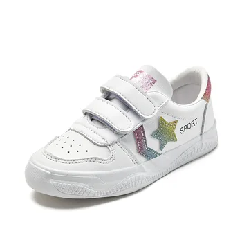 

2020 Spring Fashion Girls Sneakers Boys Sneakers Children Shoes Fashion PU Shoes Size 25-37