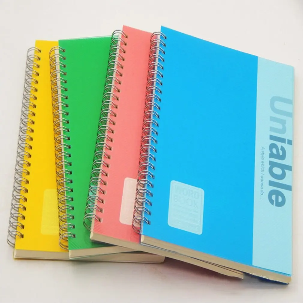 

1PC Vintage Style Retro Spiral Coil Notebook Student Note Pad Book Memo