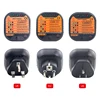 1 PC EU UK US Outlet Socket Tester Detector Circuit Polarity Voltage Plug Breaker Ground Zero Line Switch 3