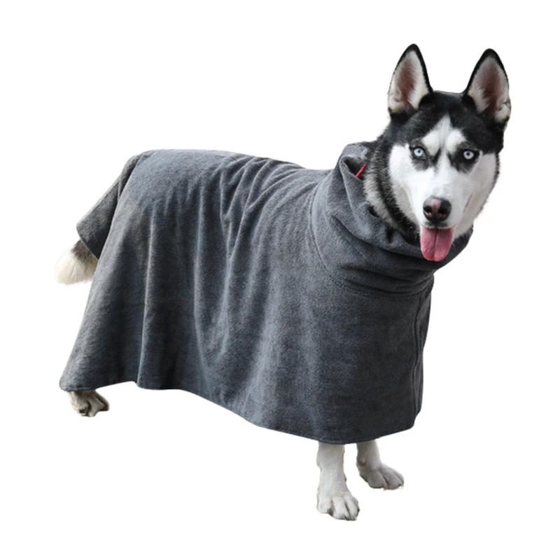 small dog bathrobe