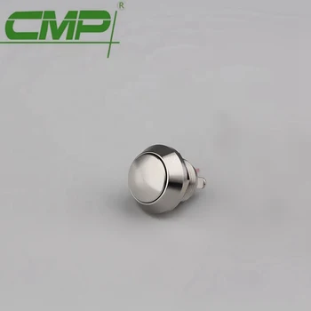 

Metal Silver SS 12mm Waterpoof Level IP67 Round Push Button Switch