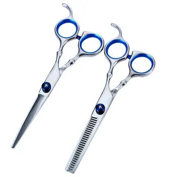 

Professional Hair Scissors Steel Hair Cutting Scissors Barber Thinning Shears Professional Hairdressing Scissors Set