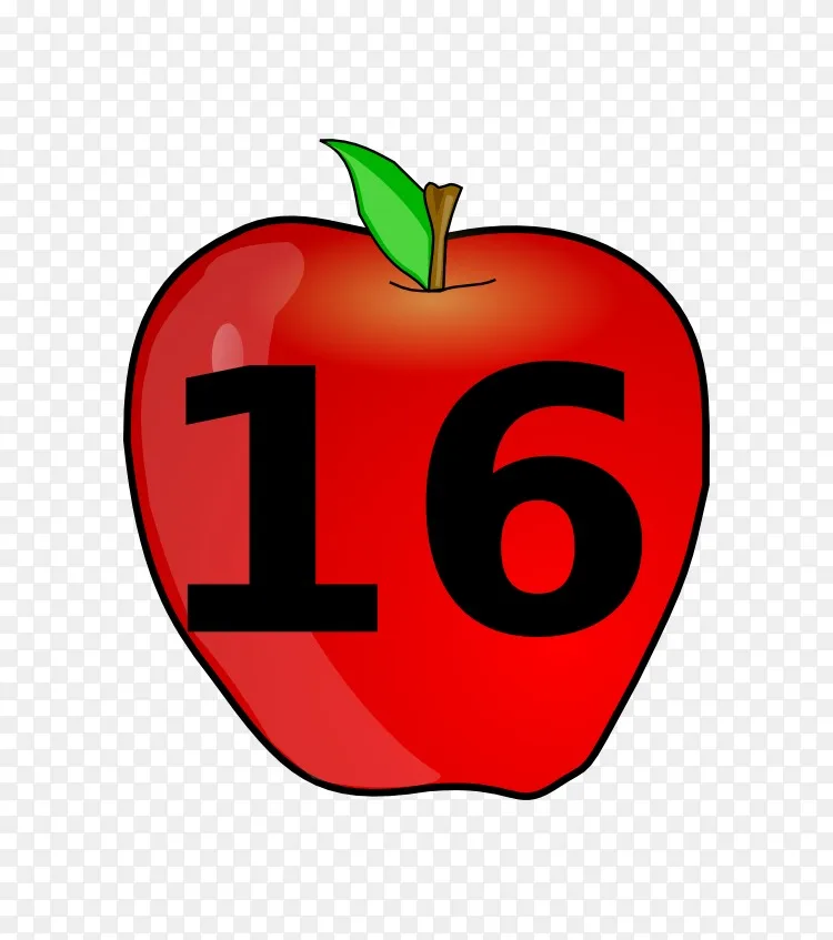 苹果号码免费剪贴画-数星