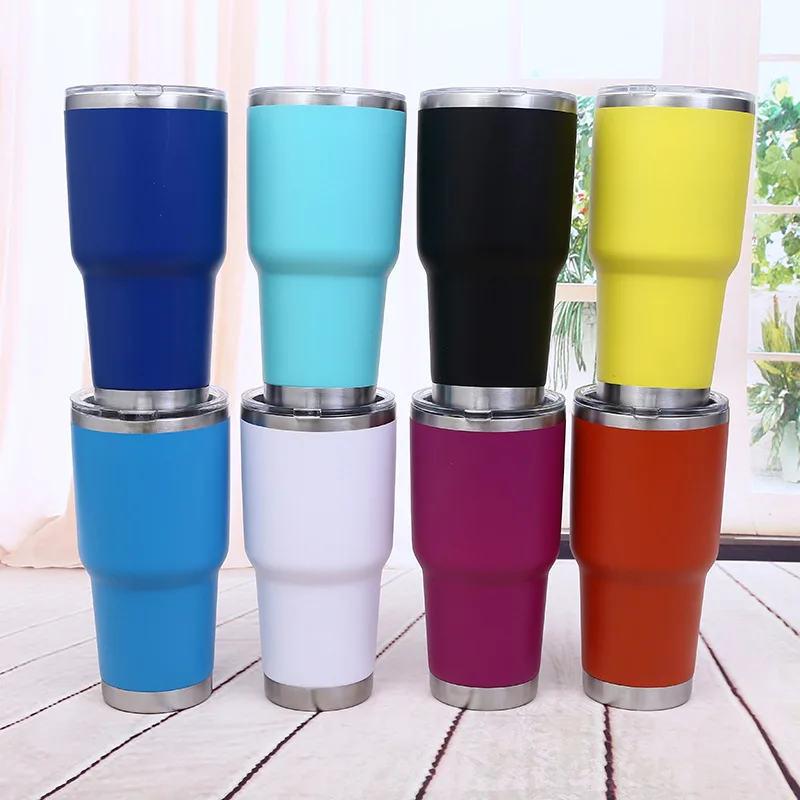 25pcs Stainless Steel Tumbler 30oz 20oz 10oz tumbler Double Wall Vacuum Insulated Travel Coffee Mug Large Capacity Sports Cups | Дом и сад