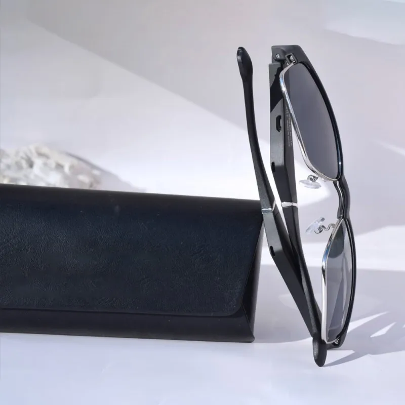 Wireless Waterproof Bluetooth Bass Hifi Smart Glasses SmartTouch Hands-Free Call Music Sunglasses With Microphone 9