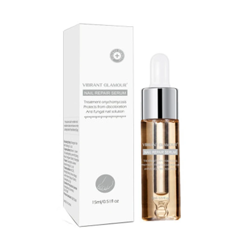 

15ml Fungal Nail Treatment Feet Care Serum Fungus Removal Nail Infection Repair Liquid Toe Nourishing Brighten Nail