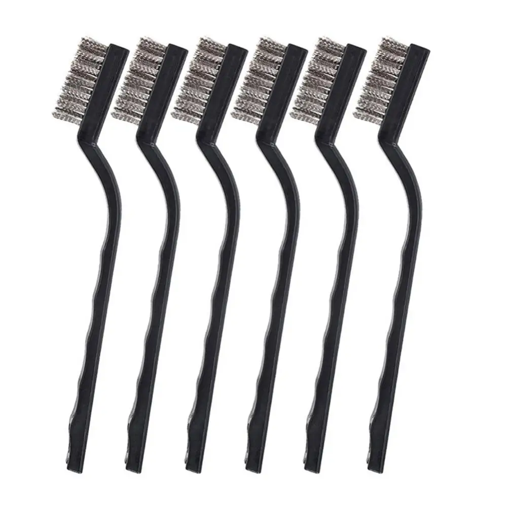 Wire Brush Set Stainless Steel Metal Brass Nylon Cleaning Polishing 12/15PCS