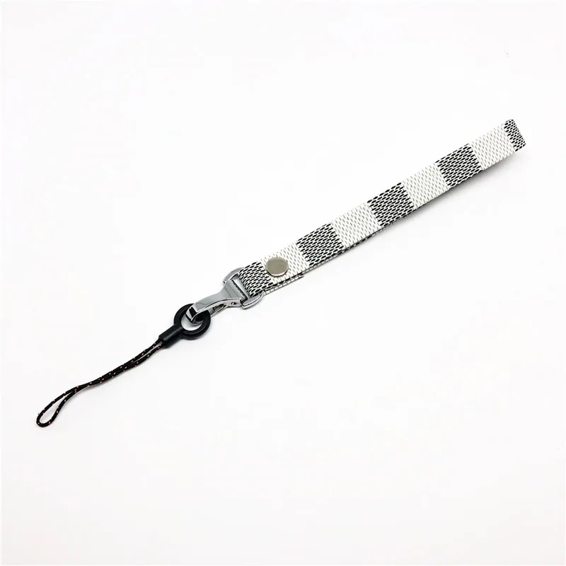 Top Quality leather short Mobile Phone Straps Hand Strap Lanyards for keys ID Card Gym USB badge holder DIY Hang Rope For iphone