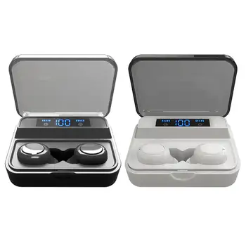 

S590 9D True Wireless Stereo Bluetooth 5.0 Earphone Touch In-ear Automatic Pairing Earbuds 2200mAh IP67 CVC8.0 Sports Headphone