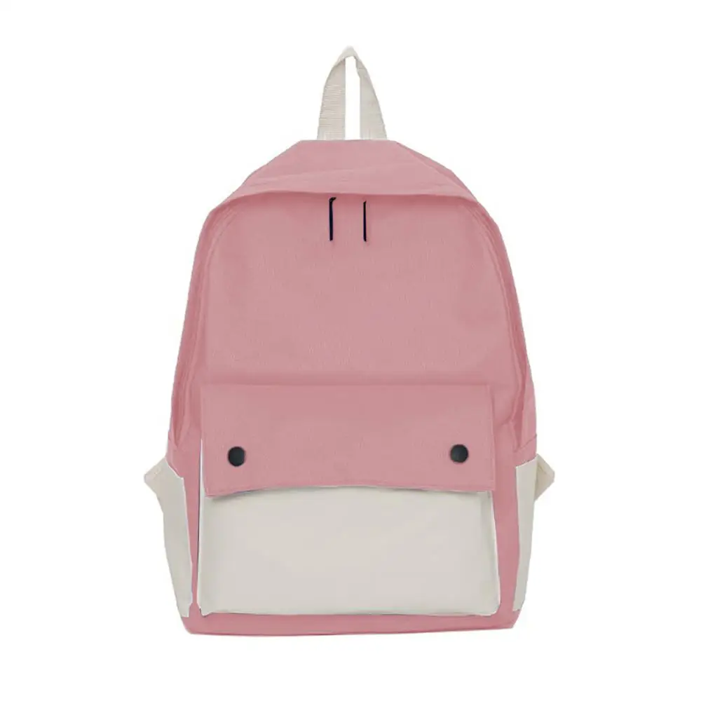 

Fashion Simple Women Backpack Canvas Casual School Shoulder Bag for Teenage Couple Bag Backpacks Bagpack mochila