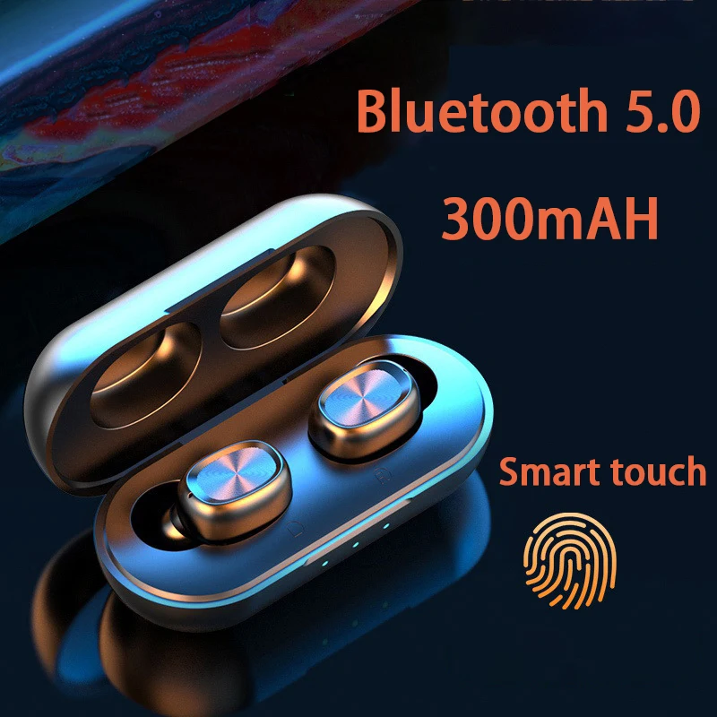 TWS Bluetooth 5 0 наушники с сенсорным управлением стерео беспроводные IPX5