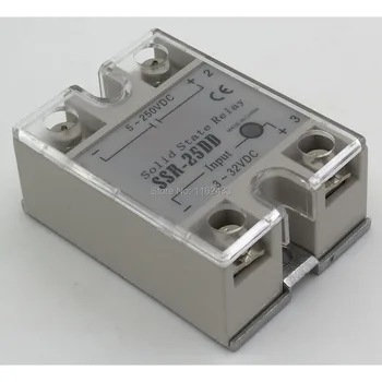 

SSR-25DD single phase DC to DC 25A 250VDC solid state relay 25DD SSR