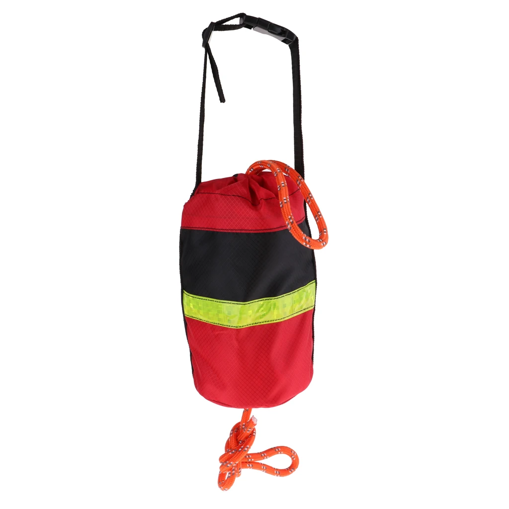 Water Sports Safety Throw Bags Rescue Kayaking Reflective Throw Line Rope Lightweight - 52ft 69ft 102ft