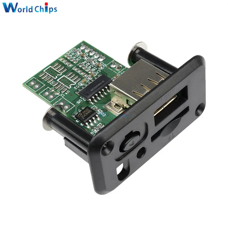 5 в 7-12 В мини MP3 детектор проигрывателя модуль с USB TF MP3 WAV Lossless декодирующая плата Diy Kit электронный модуль платы блока программного управления