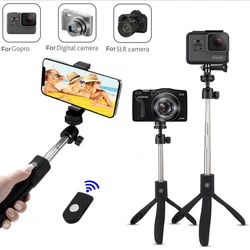 3 In 1 Selfie Stick Phone Tripod Extendable Monopod with Bluetooth Remote for Smartphone Selfie Stick for Sports Action Camera 3 In 1 Selfie Stick Phone Tripod Extendable Monopod with Bluetooth Remote for Smartphone Selfie Stick for Sports Action Camera