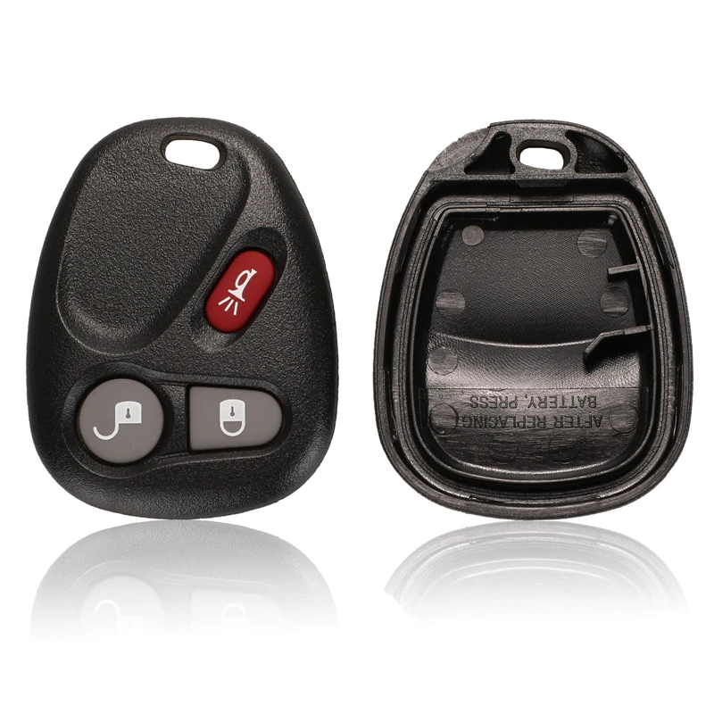 Keyforkess 3 pulsanti No Chip Blank Remote 2 1 chiave antipanico Shell Case Cover per Buick Hummer H3 GMC per Chevrolet Colorado Isuzu - H594eb99f25254fcc90550beb7960b2d4p