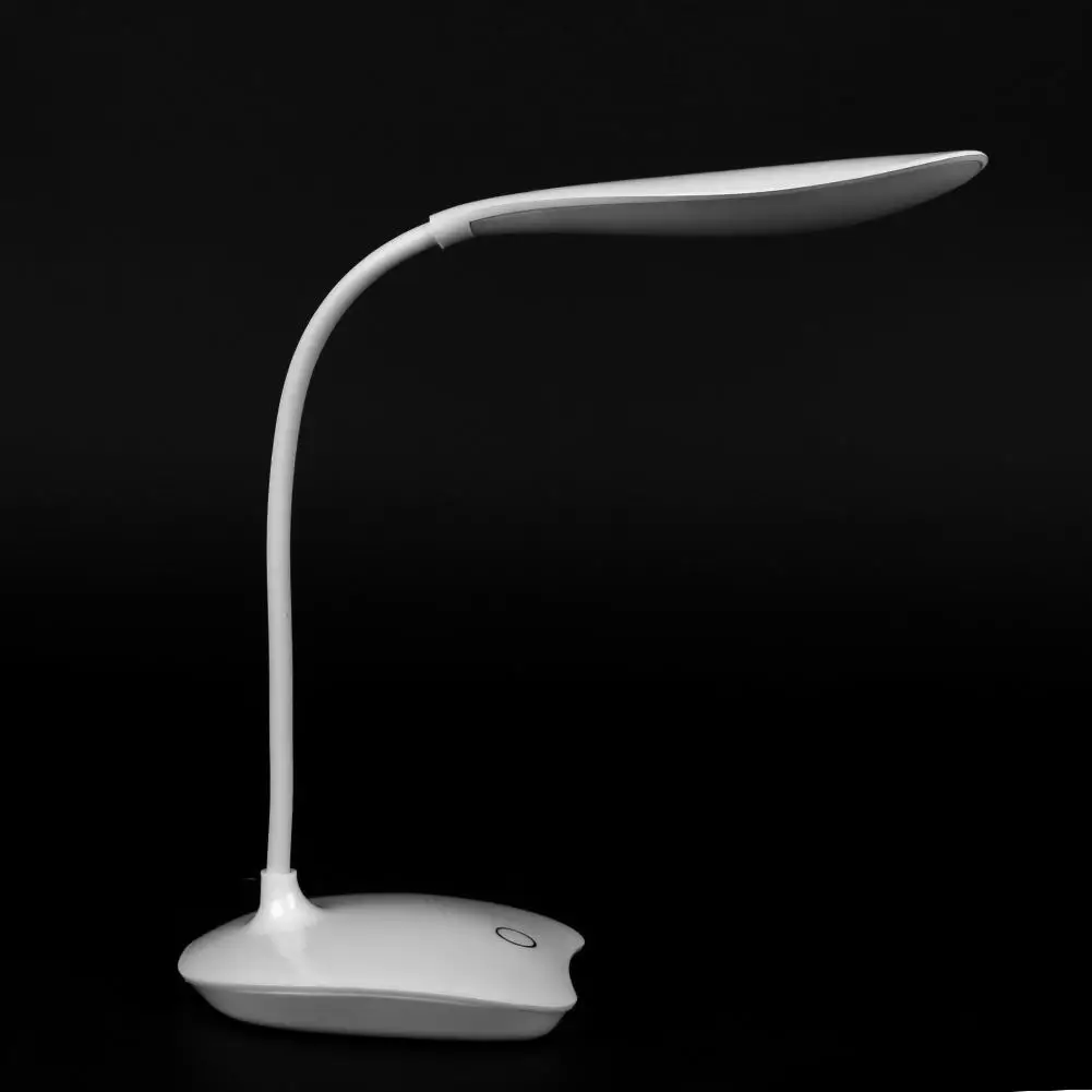 14 LED USB Charging Reading Light 3Mode Flexible Arm Table Learning Bedside Lamp 