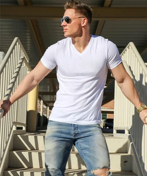 

ELI22 t shirt Men Gym Fitness Cotton T-Shirt Male Fashion Print Short sleeve Tee shirt Tops Summer Sport Workout Clothing