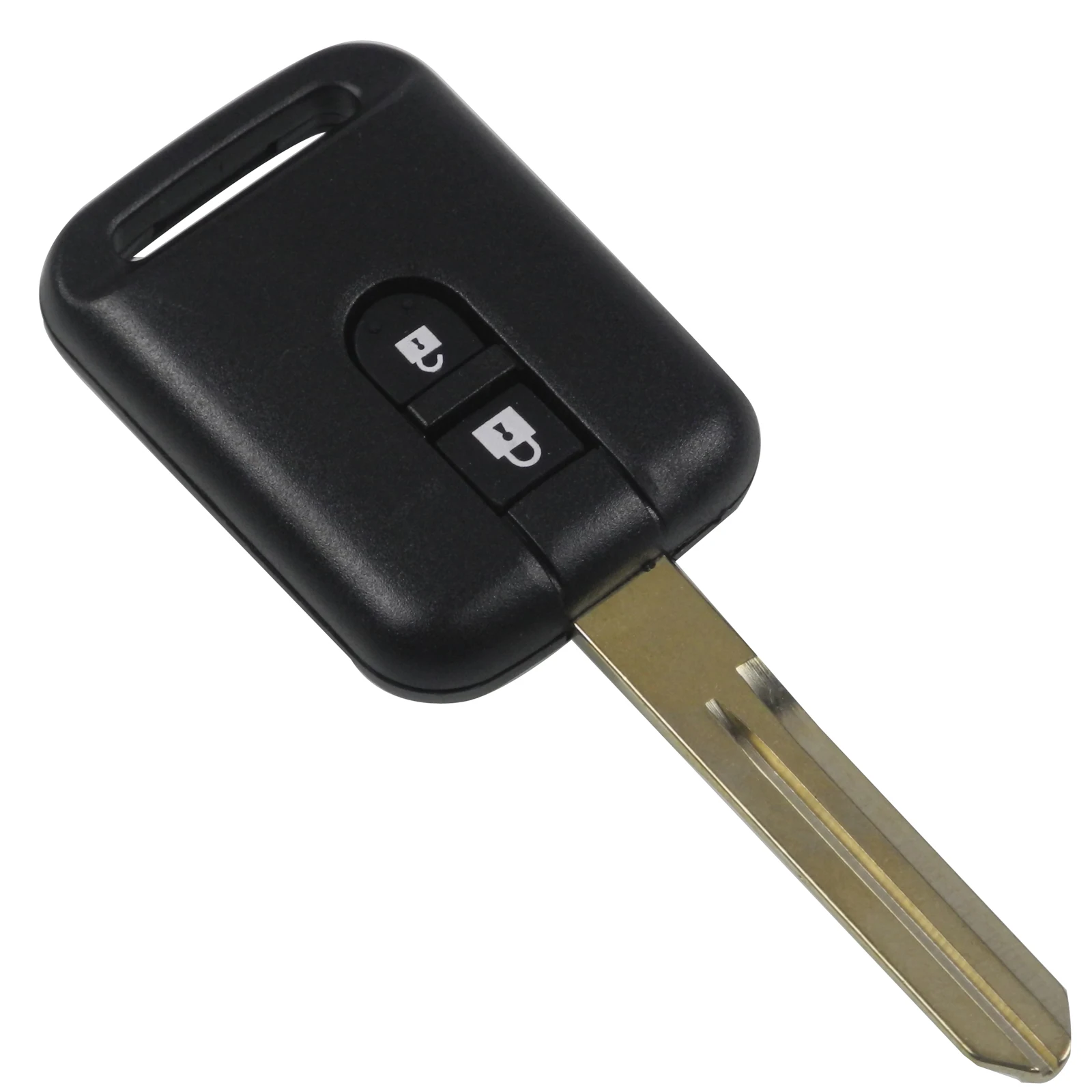 2 3 кнопки дистанционного Uncut NSN14 лезвие автомобиля Брелок чехол оболочка подходит для Nissan Navara Almera ключ флип Автомобильный ключ крышка Замена - Цвет: 2b