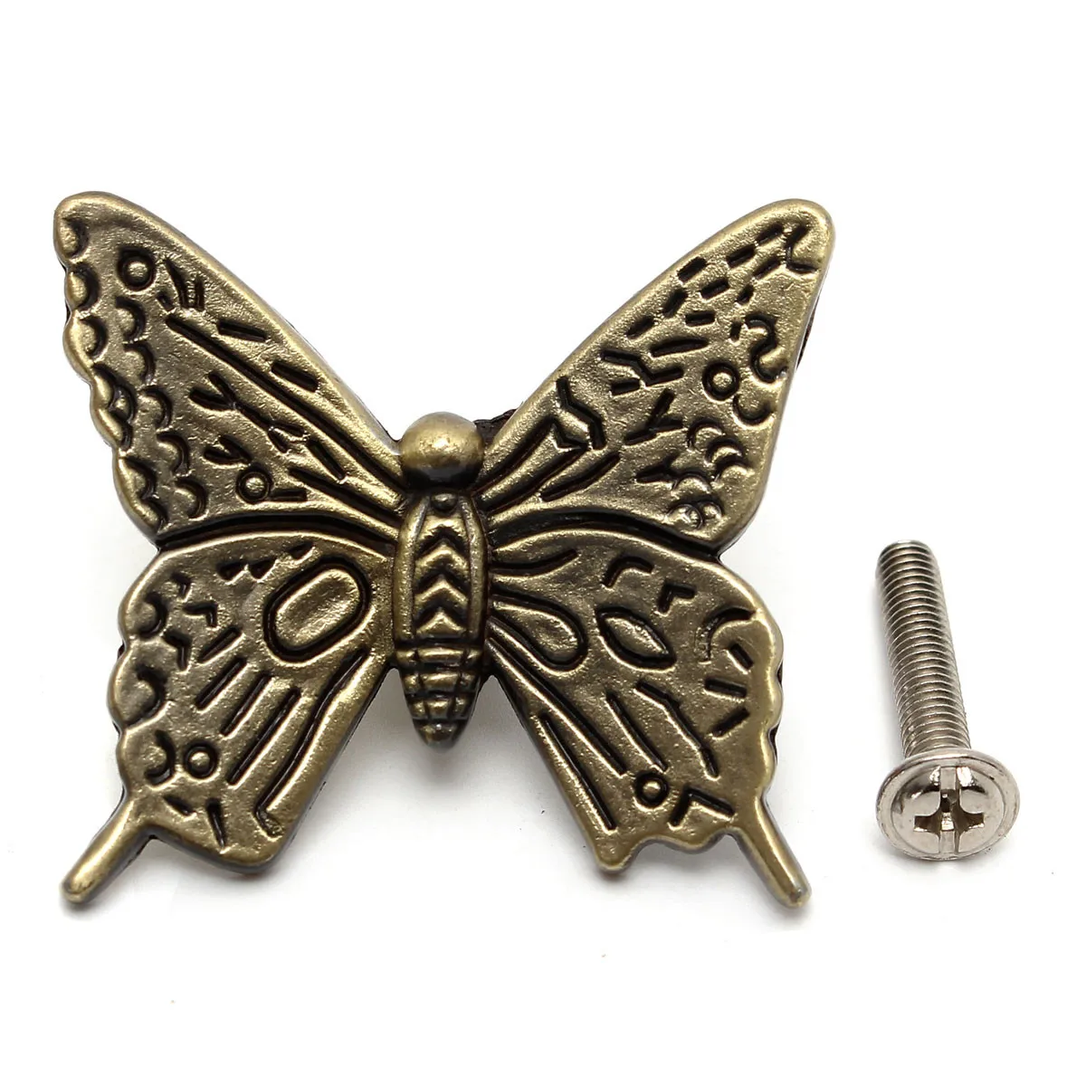 

Antique Butterfly Kitchen Cabinet Pull Knobs Drawer Wardrobe Cupboard Door Handle for Furniture Decorative Handles Accessories