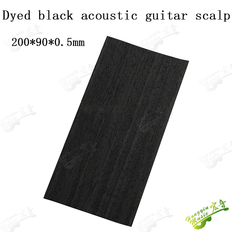 染色黒木皮尺寸-英文