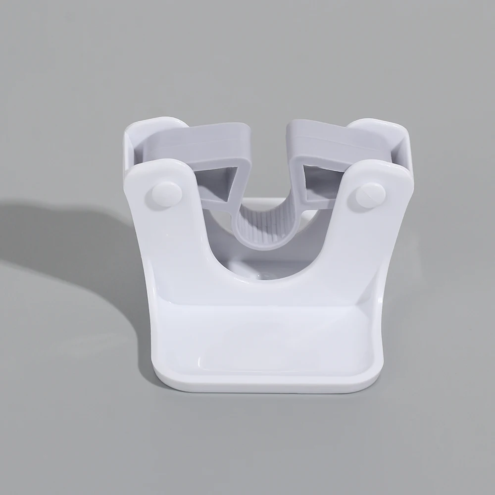 Gripper Mop Holders Wall Mount Mop Racks Holders Self Adhesive No Drilling Super Anti-Slip Broom Dustpan Hanger for Home