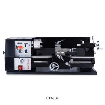 

CT6132 Desktop Lathe Home Lathe Lndustrial Grade Small Lathe Woodworking Lathe Metal Lathe Profession High Precision Mechanical