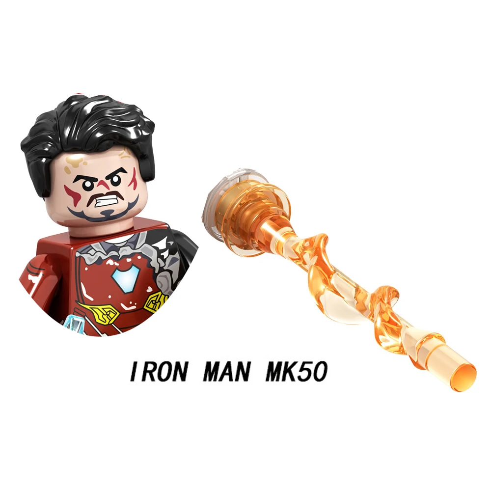 Superhero Iron Man Building Blocks Bricks Pepper Ultron Tony Stark Mark War Machine Action Figures Kids Toys Christmas Gifts