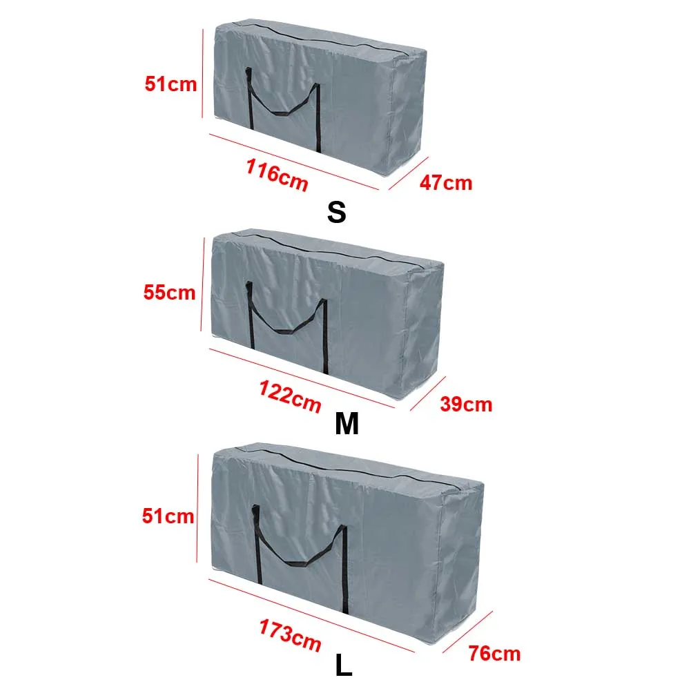 Уличная садовая Рождественская елка для хранения мебели с кулиской полиэстер анти УФ защитная твердая молния ярд пыленепроницаемый