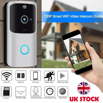 

2020 HOT Smart Home Doorbell WIFI Wireless Video Intercom Door Bell Camera Monitor Battery Powered Remote Control iOS Android