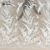 Beautiful flower bird embroidered lace fabric Romantic wedding sequins DIY dress lace free shipping RS1639 ► Photo 2/6
