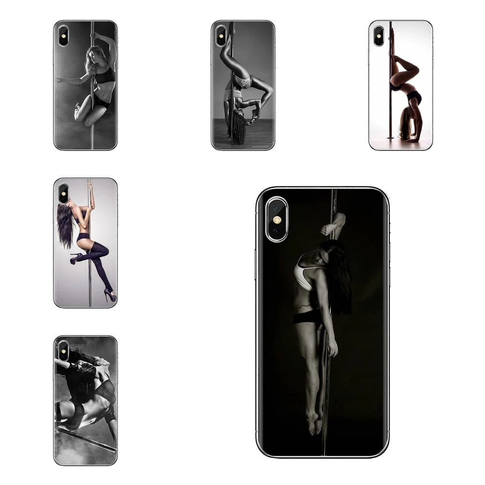 For Samsung Galaxy J1 J2 J3 J4 J5 J6 J7 J8 Plus 2018 Prime 2015 2016 2017 Transparent Soft Bag Case Pole dance Fitness Love Life |