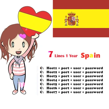 

Fast and stable Spain HD Cable 1 Year CCCams for Satellite TV Receiver 7 Clines WIFI FULL HD DVB-S2 Spain Support click server