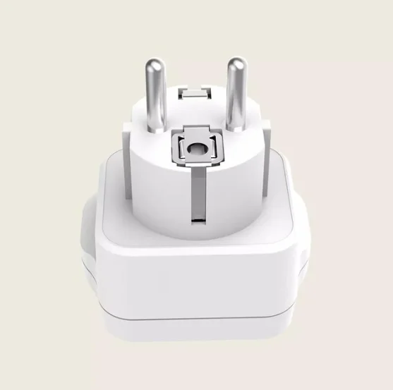 Xiaomi mijia Aigo 15A/13A/10A 250 V, универсальный адаптер для путешествий, Великобритания/США/DE, Универсальный переходник для розетки - Цвет: EU plug