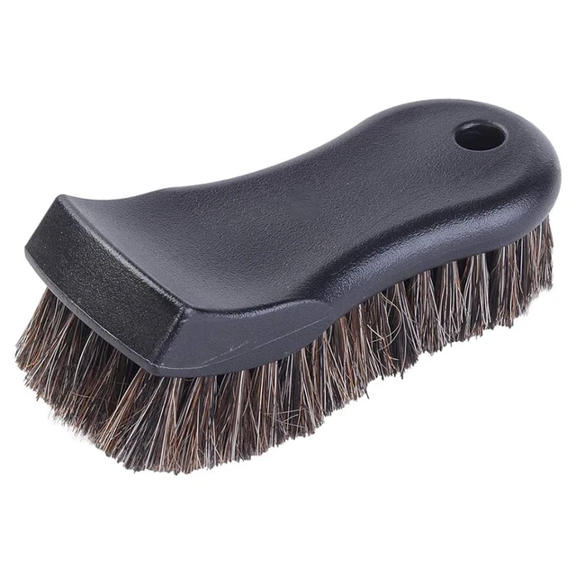 Horsehair Brush, Long Bristle Leather Cleaning Brush in 2023