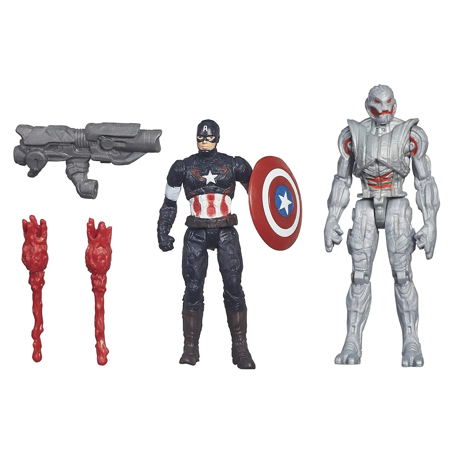 Оригинальный Marvel Avengers Age of Ultron Iron Man Lab Attack Playset капитан VS Коллекционная модель