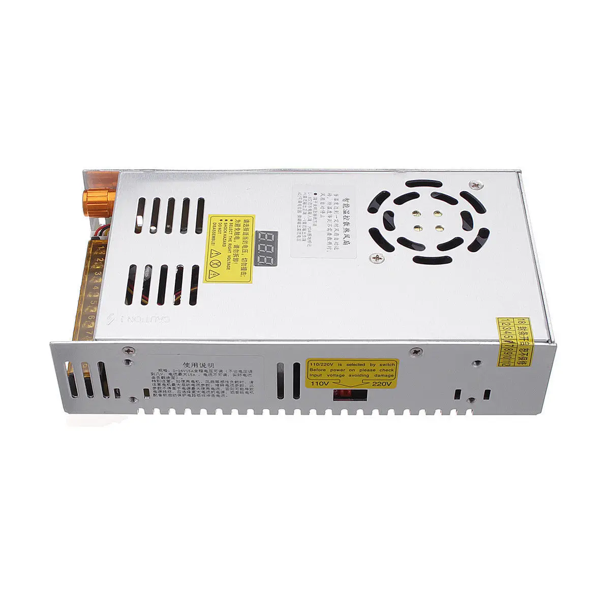 Adjustable AC Voltage Supply – 0-120V Output, 15 Amp Max, For Motors, Heating, Lighting