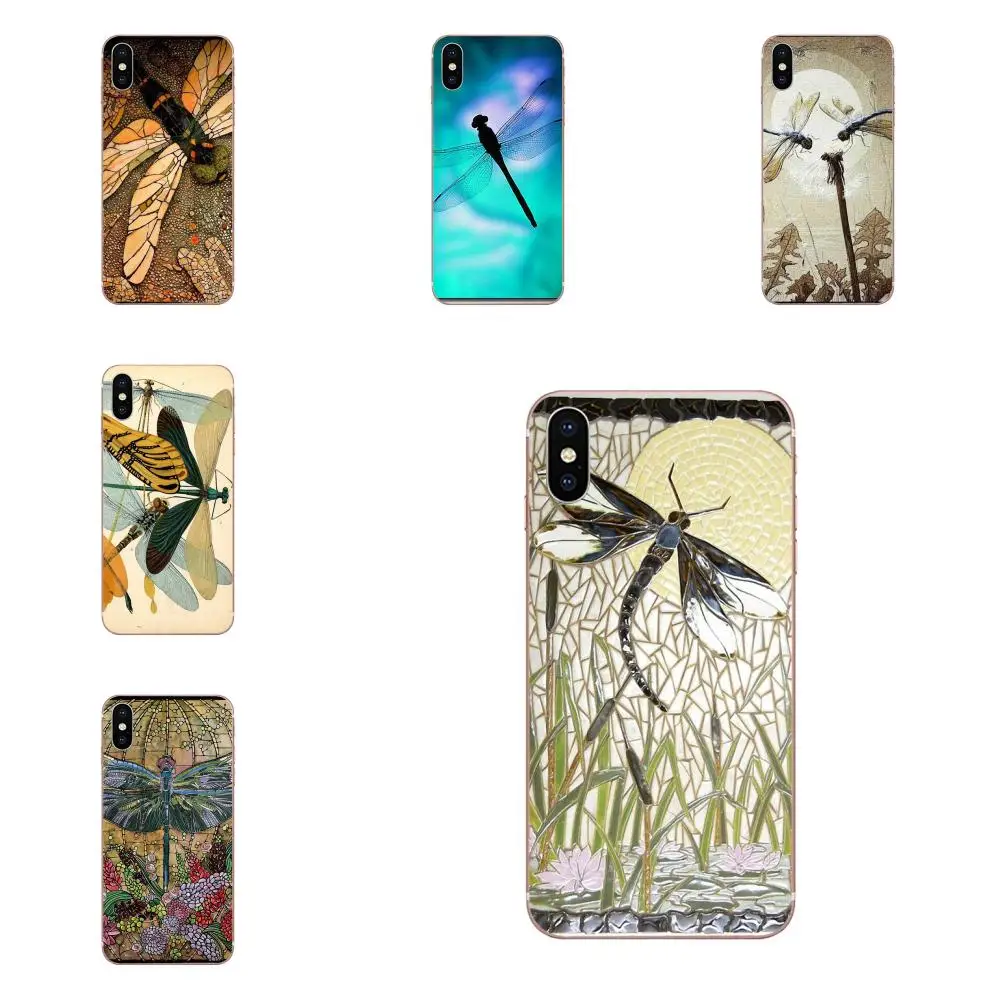 Дизайн стрекоза Zoom Art для sony Xperia Z Z1 Z2 Z3 Z4 Z5 compact Mini M2 M4 M5 T3 E3 E5 XA XA1 XZ Премиум ТПУ чехол