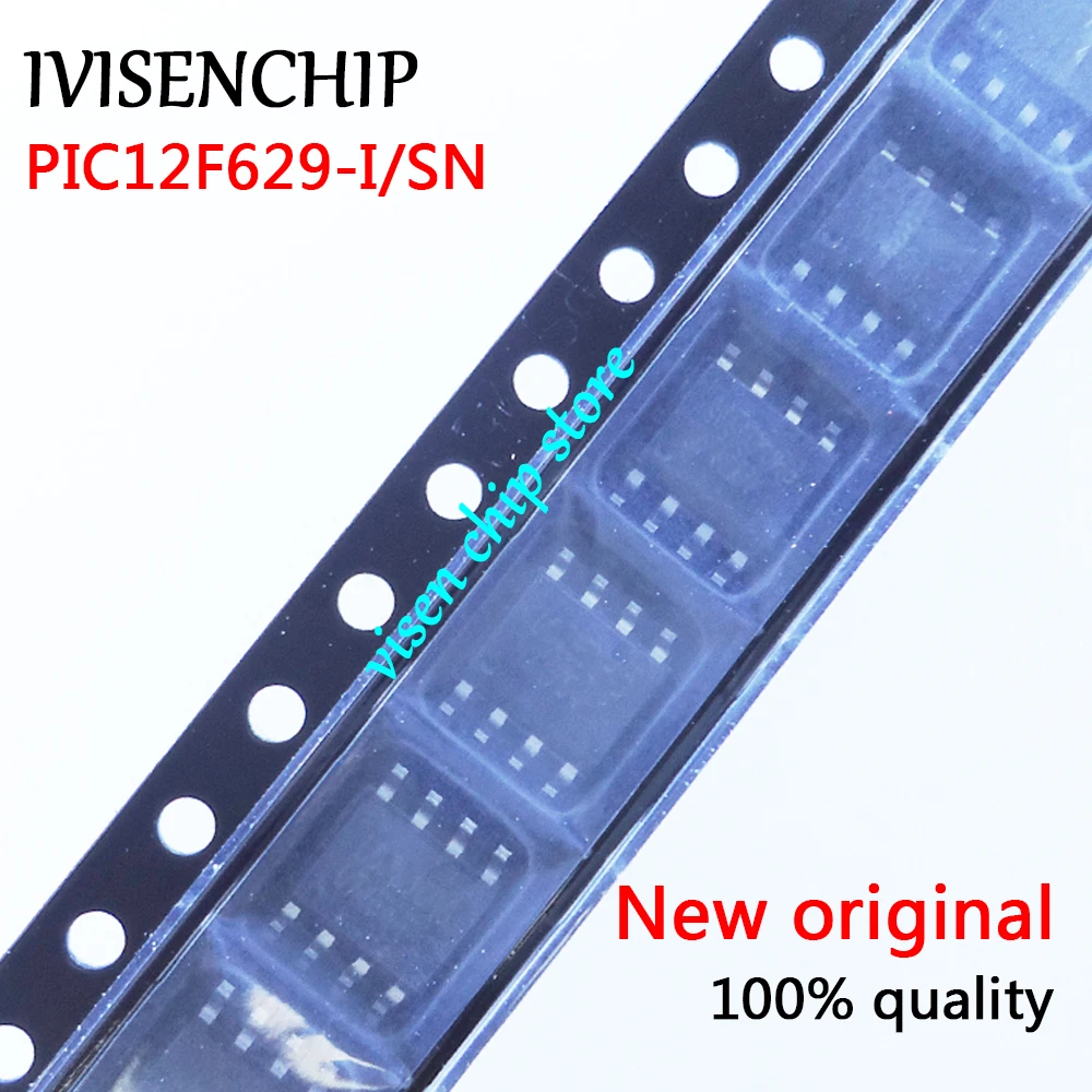 10 шт. PIC12F629-I/SN PIC12F629 12F629 соп-8 | Электронные компоненты и принадлежности